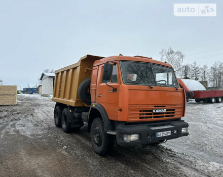 Оранжевый КамАЗ 54115, объемом двигателя 10.85 л и пробегом 100 тыс. км за 22000 $, фото 6 на Automoto.ua