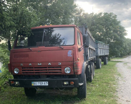 Красный КамАЗ 55102, объемом двигателя 10.85 л и пробегом 100 тыс. км за 8300 $, фото 4 на Automoto.ua