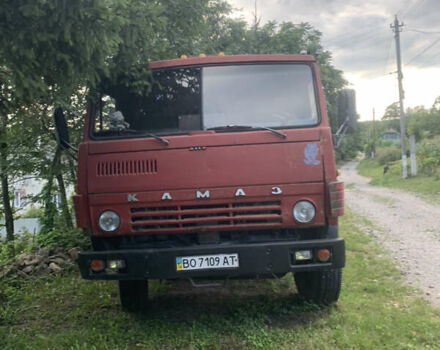 Красный КамАЗ 55102, объемом двигателя 10.85 л и пробегом 100 тыс. км за 8300 $, фото 5 на Automoto.ua