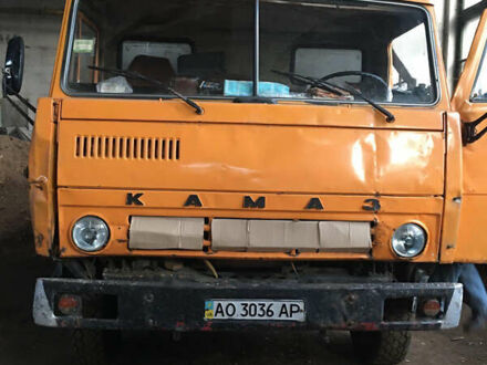 Оранжевый КамАЗ 55102, объемом двигателя 10.85 л и пробегом 57 тыс. км за 6500 $, фото 1 на Automoto.ua