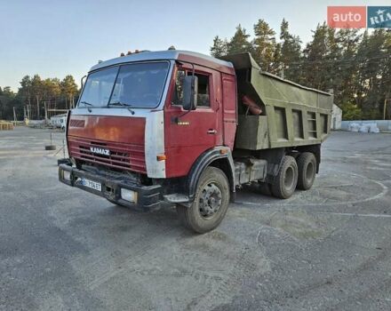 Красный КамАЗ 5511, объемом двигателя 10.85 л и пробегом 100 тыс. км за 7200 $, фото 1 на Automoto.ua