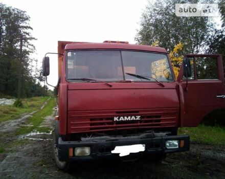 Красный КамАЗ 5511, объемом двигателя 10.8 л и пробегом 100 тыс. км за 7500 $, фото 3 на Automoto.ua
