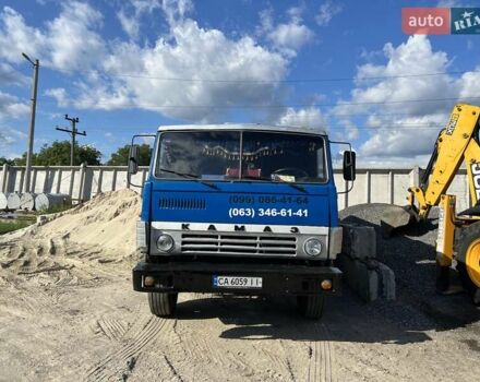 Синий КамАЗ 5511, объемом двигателя 10.85 л и пробегом 100 тыс. км за 9000 $, фото 1 на Automoto.ua