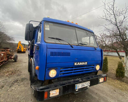 Синий КамАЗ 5511, объемом двигателя 10.85 л и пробегом 77 тыс. км за 9500 $, фото 1 на Automoto.ua