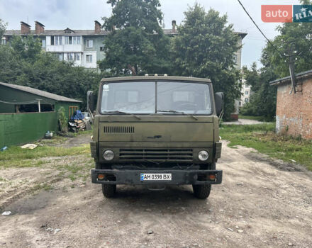 Зеленый КамАЗ 5511, объемом двигателя 10.85 л и пробегом 156 тыс. км за 4700 $, фото 1 на Automoto.ua
