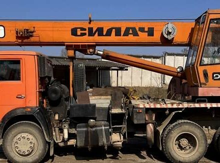 Оранжевый КамАЗ 5511, объемом двигателя 10.85 л и пробегом 350 тыс. км за 37000 $, фото 1 на Automoto.ua