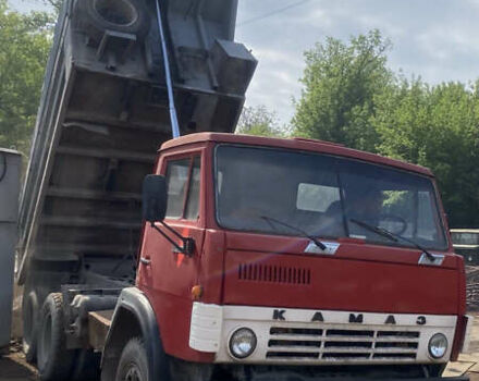 Красный КамАЗ 55111, объемом двигателя 10.85 л и пробегом 100 тыс. км за 5000 $, фото 1 на Automoto.ua