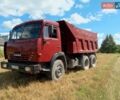 Красный КамАЗ 55111, объемом двигателя 10.8 л и пробегом 255 тыс. км за 9500 $, фото 1 на Automoto.ua