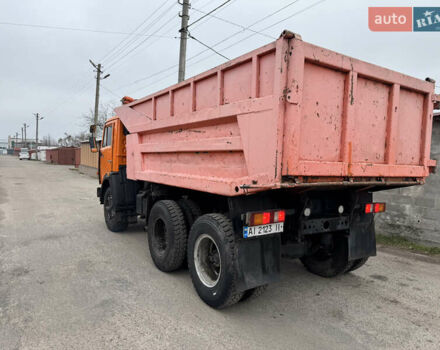 Оранжевый КамАЗ 55111, объемом двигателя 10.85 л и пробегом 100 тыс. км за 12000 $, фото 2 на Automoto.ua