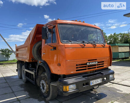 Оранжевый КамАЗ 55111, объемом двигателя 10.85 л и пробегом 54 тыс. км за 21800 $, фото 4 на Automoto.ua