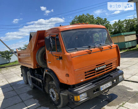 Оранжевый КамАЗ 55111, объемом двигателя 10.85 л и пробегом 54 тыс. км за 21800 $, фото 5 на Automoto.ua