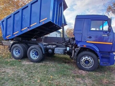Синий КамАЗ 65115, объемом двигателя 10.85 л и пробегом 1 тыс. км за 25000 $, фото 1 на Automoto.ua