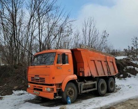Оранжевый КамАЗ 65115, объемом двигателя 12 л и пробегом 120 тыс. км за 13000 $, фото 1 на Automoto.ua