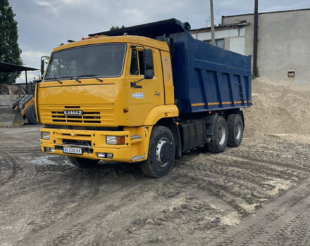 Жовтий КамАЗ 6520, об'ємом двигуна 11.85 л та пробігом 245 тис. км за 21000 $, фото 3 на Automoto.ua