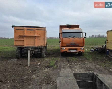 Оранжевый КамАЗ 6520, объемом двигателя 11.76 л и пробегом 1000 тыс. км за 23300 $, фото 1 на Automoto.ua