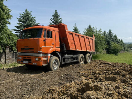 Оранжевый КамАЗ 6520, объемом двигателя 10.8 л и пробегом 340 тыс. км за 21500 $, фото 1 на Automoto.ua