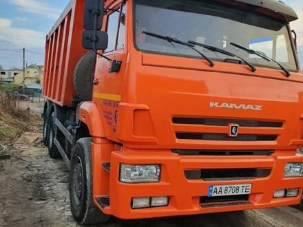 Помаранчевий КамАЗ 6520, об'ємом двигуна 11.76 л та пробігом 186 тис. км за 44000 $, фото 1 на Automoto.ua