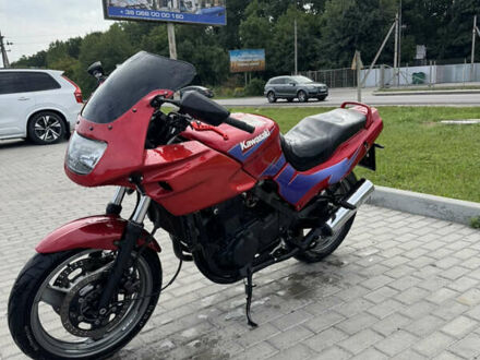 Кавасакі GPZ 1995 у Луцьку на Automoto.ua Червоний Кавасакі GPZ, об'ємом двигуна 0.5 л та пробігом 43 тис. км за 1900 $, фото 1 на Automoto.ua
