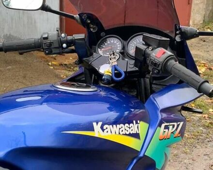 Синій Кавасакі GPZ, об'ємом двигуна 0.5 л та пробігом 35 тис. км за 1500 $, фото 2 на Automoto.ua