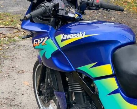 Синій Кавасакі GPZ, об'ємом двигуна 0.5 л та пробігом 35 тис. км за 1500 $, фото 9 на Automoto.ua