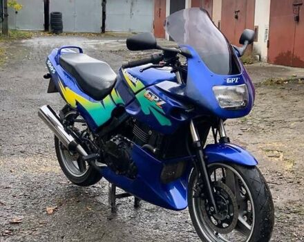 Синій Кавасакі GPZ, об'ємом двигуна 0.5 л та пробігом 35 тис. км за 1500 $, фото 4 на Automoto.ua