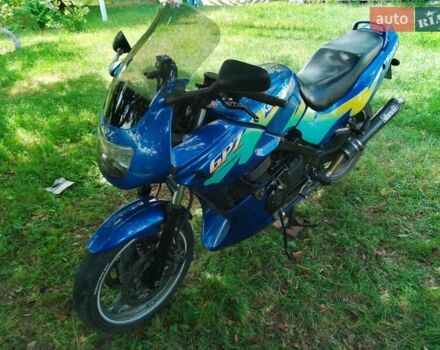 Синій Кавасакі GPZ, об'ємом двигуна 0.5 л та пробігом 32 тис. км за 1900 $, фото 1 на Automoto.ua