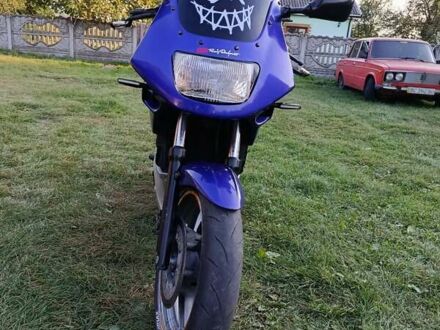 Синій Кавасакі GPZ, об'ємом двигуна 0.5 л та пробігом 35 тис. км за 2400 $, фото 1 на Automoto.ua