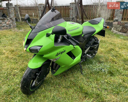 Зеленый Кавасаки Ниндзя, объемом двигателя 0.6 л и пробегом 26 тыс. км за 6500 $, фото 6 на Automoto.ua