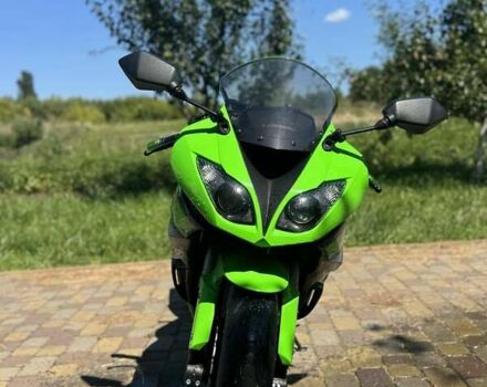 Зеленый Кавасаки Ниндзя, объемом двигателя 0.6 л и пробегом 15 тыс. км за 10200 $, фото 1 на Automoto.ua