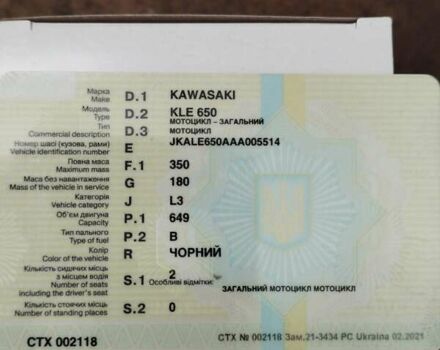 Кавасакі Версіс, об'ємом двигуна 0 л та пробігом 65 тис. км за 3900 $, фото 6 на Automoto.ua