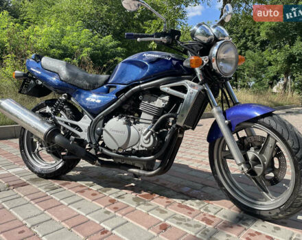 Синий Кавасаки  ER 500, объемом двигателя 0.5 л и пробегом 31 тыс. км за 2500 $, фото 1 на Automoto.ua
