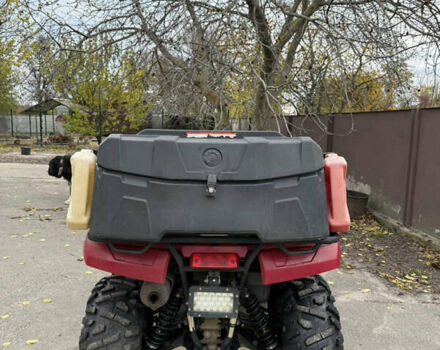 Красный Кавасаки Brute Force 750, объемом двигателя 0.75 л и пробегом 6 тыс. км за 8000 $, фото 1 на Automoto.ua