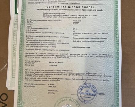 Кавасаки Другая, объемом двигателя 0.5 л и пробегом 0 тыс. км за 2650 $, фото 22 на Automoto.ua