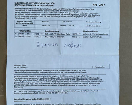 Червоний Кавасакі ER-5, об'ємом двигуна 0.5 л та пробігом 29 тис. км за 2499 $, фото 30 на Automoto.ua
