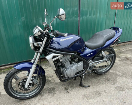 Синий Кавасаки ER-5, объемом двигателя 0.5 л и пробегом 36 тыс. км за 3100 $, фото 2 на Automoto.ua