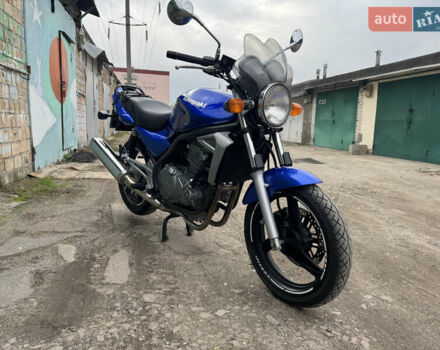 Синій Кавасакі ER-5, об'ємом двигуна 0.5 л та пробігом 34 тис. км за 2600 $, фото 1 на Automoto.ua