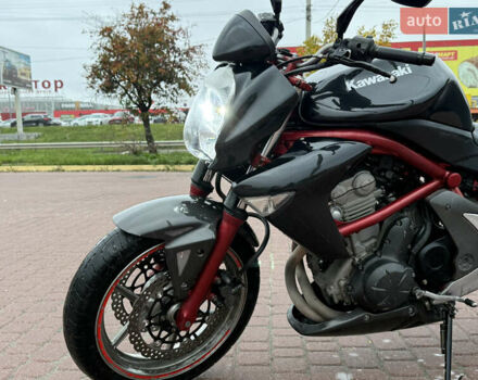Чорний Кавасакі ER-6N, об'ємом двигуна 0.65 л та пробігом 40 тис. км за 3500 $, фото 9 на Automoto.ua
