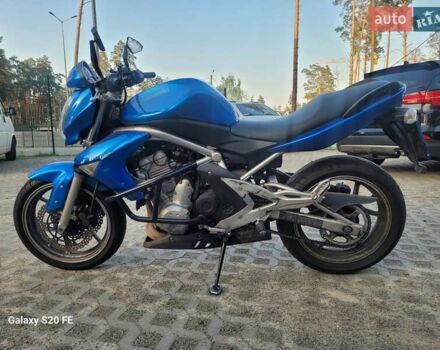 Синий Кавасаки ER 650, объемом двигателя 0.65 л и пробегом 44 тыс. км за 3800 $, фото 6 на Automoto.ua