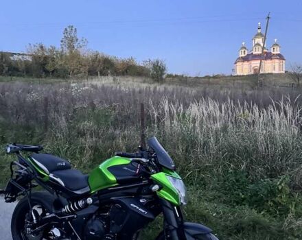 Зелений Кавасакі ER 650, об'ємом двигуна 0.65 л та пробігом 17 тис. км за 5500 $, фото 2 на Automoto.ua