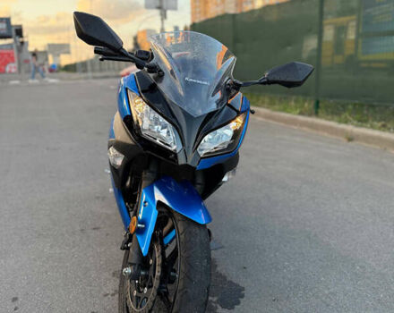 Синий Кавасаки EX 300, объемом двигателя 0.3 л и пробегом 16 тыс. км за 3300 $, фото 22 на Automoto.ua