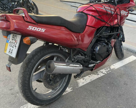 Красный Кавасаки EX 500D, объемом двигателя 0.5 л и пробегом 49 тыс. км за 2700 $, фото 3 на Automoto.ua