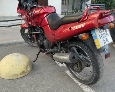 Красный Кавасаки EX 500D, объемом двигателя 0.5 л и пробегом 49 тыс. км за 2700 $, фото 4 на Automoto.ua