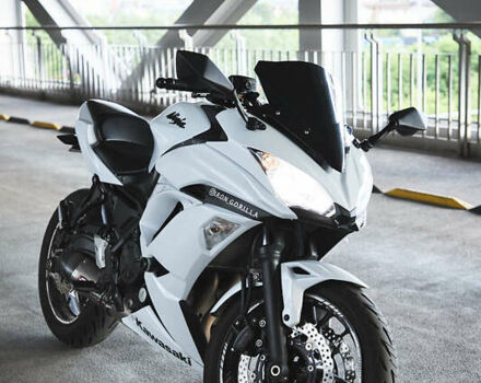 Белый Кавасаки EX 650, объемом двигателя 0.65 л и пробегом 16 тыс. км за 7000 $, фото 1 на Automoto.ua