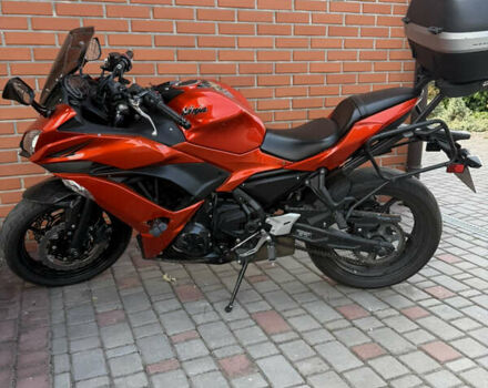 Оранжевый Кавасаки EX 650, объемом двигателя 0.65 л и пробегом 13 тыс. км за 7000 $, фото 1 на Automoto.ua