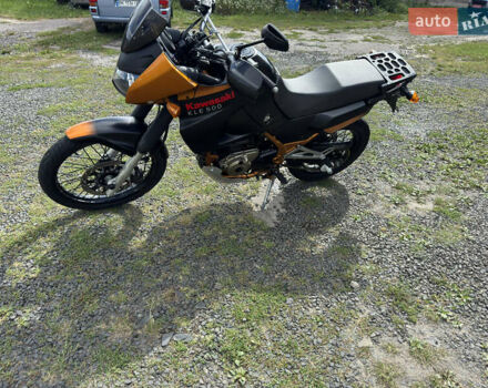 Черный Кавасаки KLE 500, объемом двигателя 0.5 л и пробегом 22 тыс. км за 4350 $, фото 1 на Automoto.ua