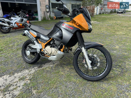 Черный Кавасаки KLE 500, объемом двигателя 0.5 л и пробегом 22 тыс. км за 4350 $, фото 1 на Automoto.ua