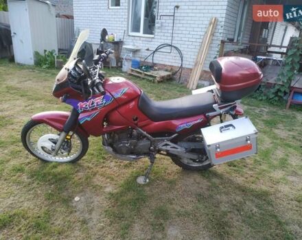 Красный Кавасаки KLE 500, объемом двигателя 0.5 л и пробегом 55 тыс. км за 3100 $, фото 4 на Automoto.ua