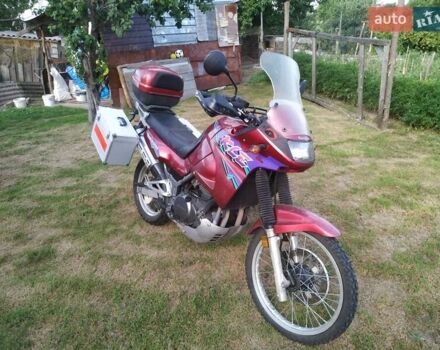 Красный Кавасаки KLE 500, объемом двигателя 0.5 л и пробегом 55 тыс. км за 3100 $, фото 1 на Automoto.ua