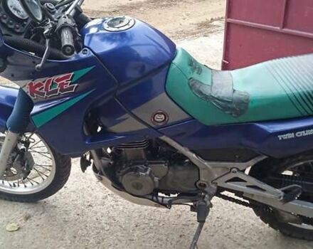 Синий Кавасаки KLE 500, объемом двигателя 0.5 л и пробегом 42 тыс. км за 2000 $, фото 1 на Automoto.ua