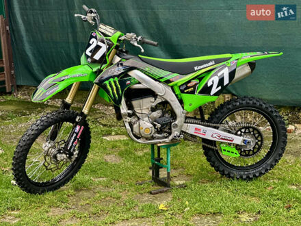 Зеленый Кавасаки KX 450F, объемом двигателя 0.45 л и пробегом 1 тыс. км за 6300 $, фото 1 на Automoto.ua